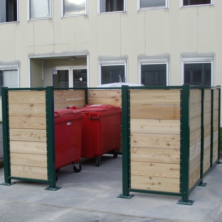 mobilier urbain : cache container